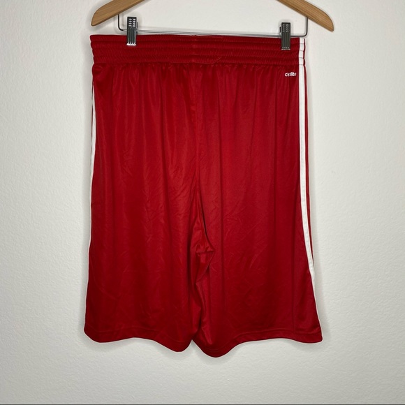 Adidas climalite Three Stripe Athletic Shorts - Picture 4 of 5